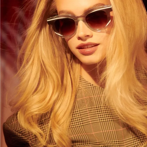 Thierry Lasry ICECREAMY Cat Eye Sunglasses Translucent Green Made in France